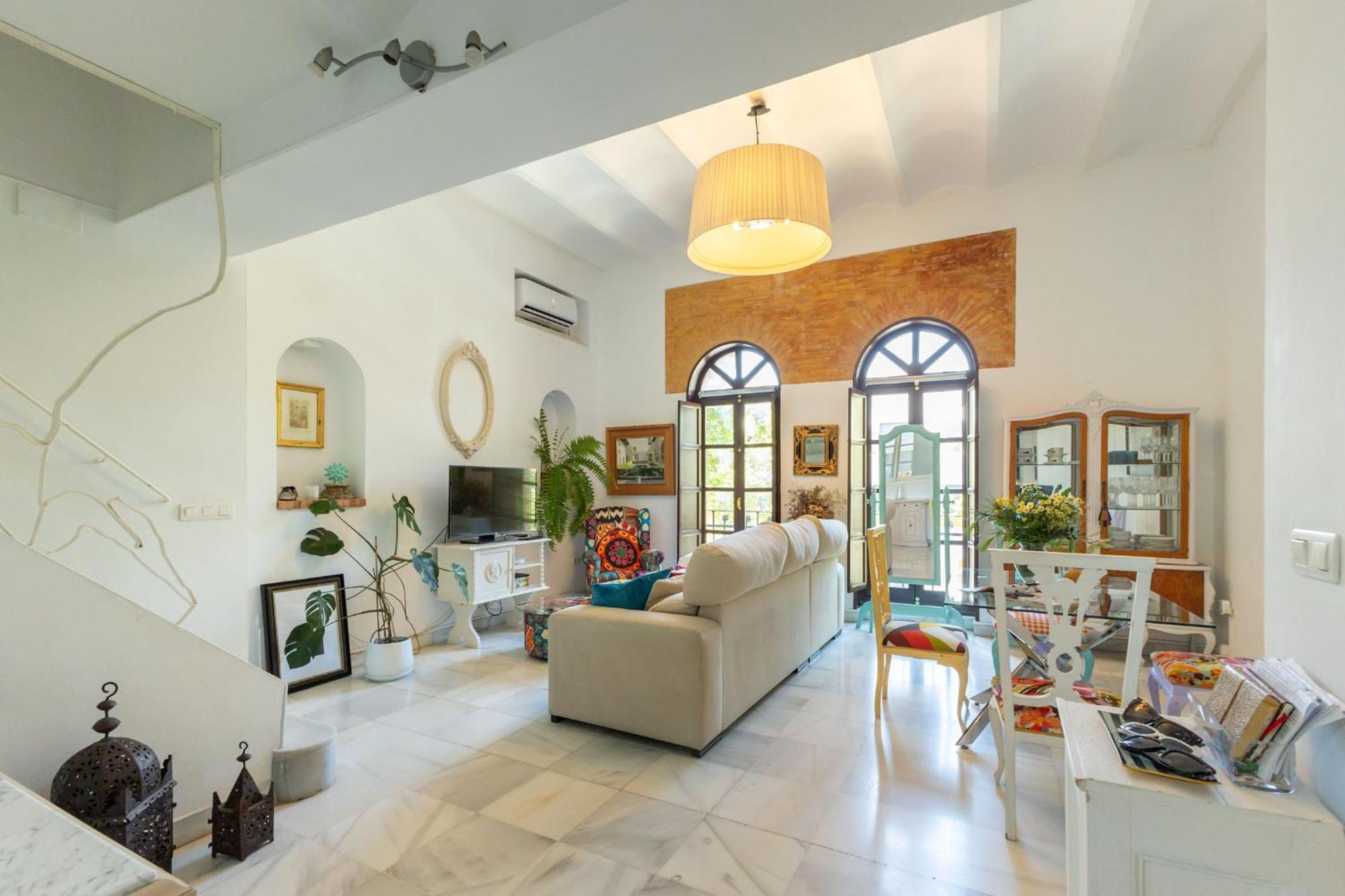 Charming 2 Bedroom Boutique Triplex Apartment With Private Terrace At Seville City Center By Ocityzen Экстерьер фото