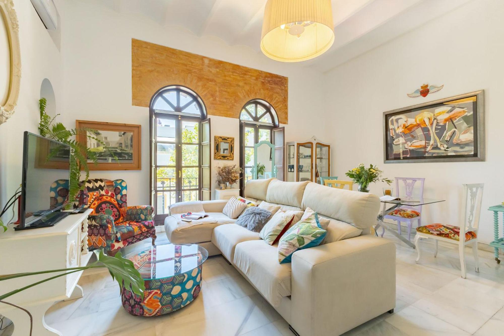 Charming 2 Bedroom Boutique Triplex Apartment With Private Terrace At Seville City Center By Ocityzen Экстерьер фото